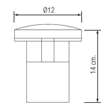 Светильник настенный Horoz Electric 076-002-0001