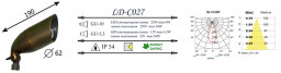 Грунтовый светильник LD-Lighting LD-C027