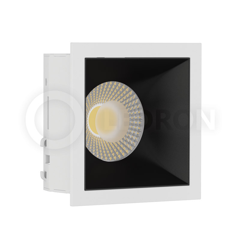 цена Встраиваемый светильник LeDron RISE KIT 1 White/Black