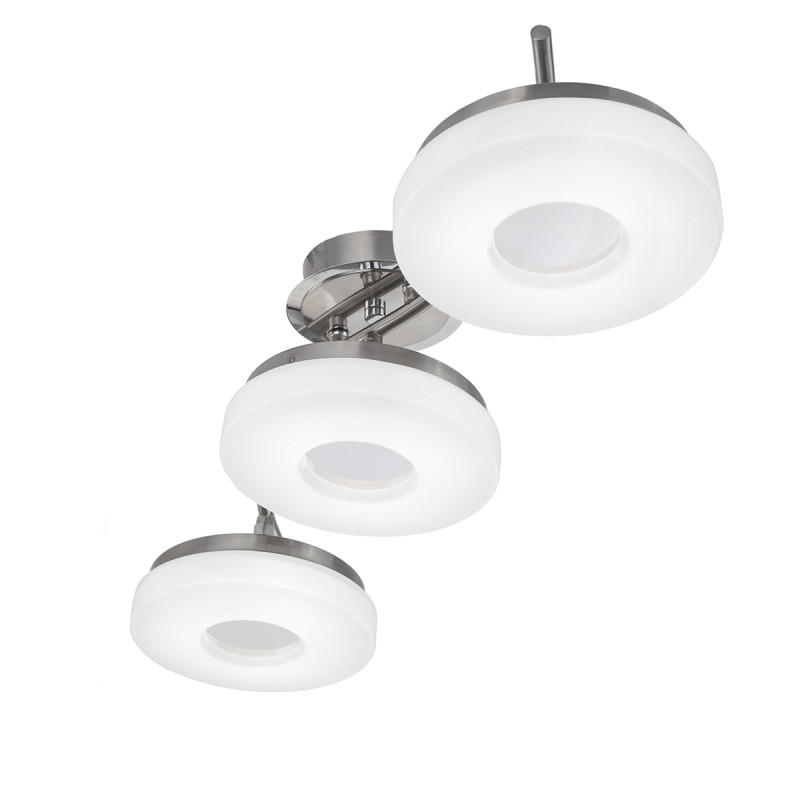 Накладной светильник IDLamp 107/3A-LEDWhitechrome