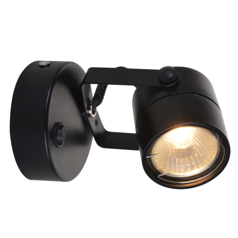 Спот ARTE Lamp A1310AP-1BK