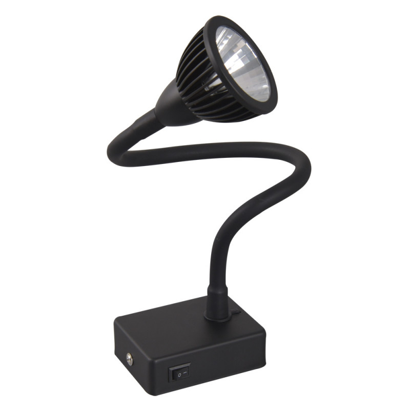 Бра ARTE Lamp A4107AP-1BK бра arte lamp cercare a4107ap 1bk светодиодное 7 вт 220 в черное 4000к ip20