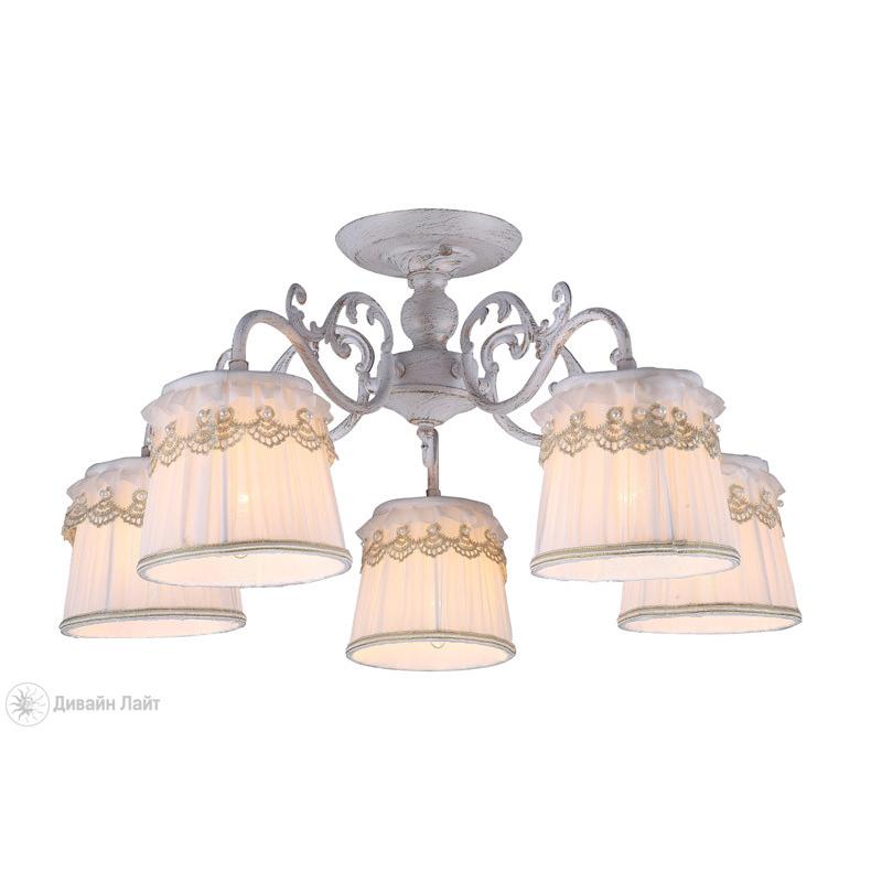 Накладная люстра ARTE Lamp Merletto A5709PL-5WG купить в Москве ...