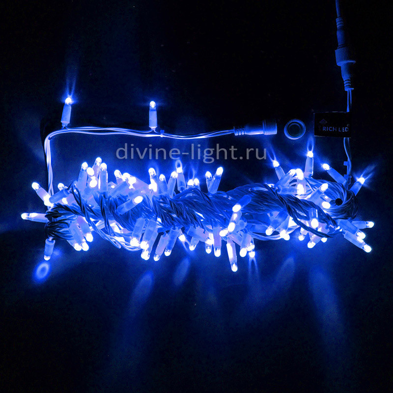 Светодиодная нить Rich LED RL-S10C-24V-CW/B светодиодная нить rich led rl s10c 24v rg g