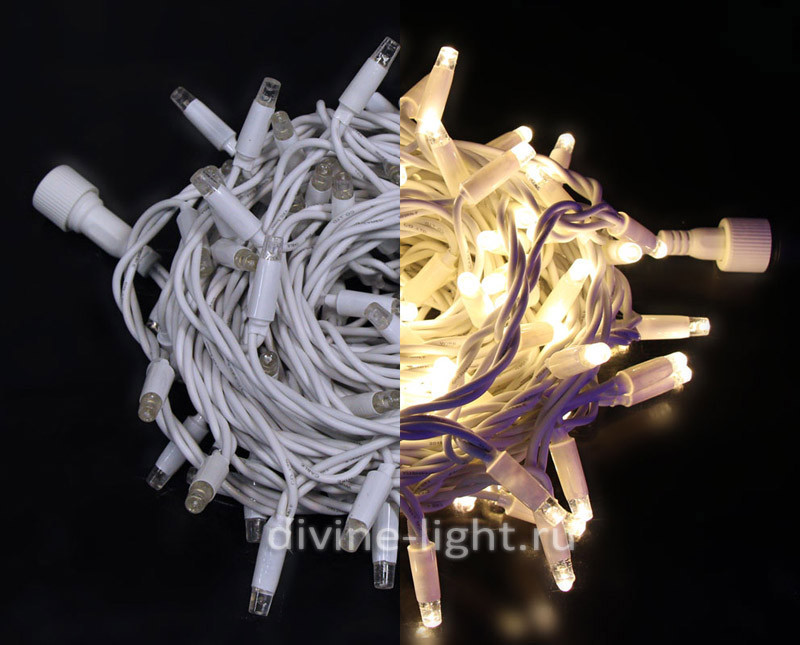 Светодиодная нить Rich LED RL-S10C-24V-RW/WW светодиодная нить rich led rl s10c 24v rw ww