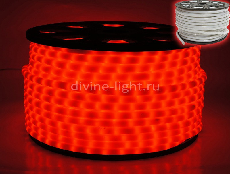 Дюралайт Rich LED RL-DL-2WHM-100-240-R