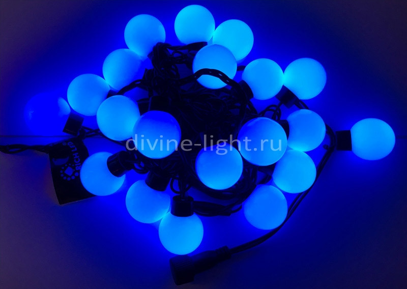 Светодиодная гирлянда Rich LED RL-S5-20C-40B-B/B