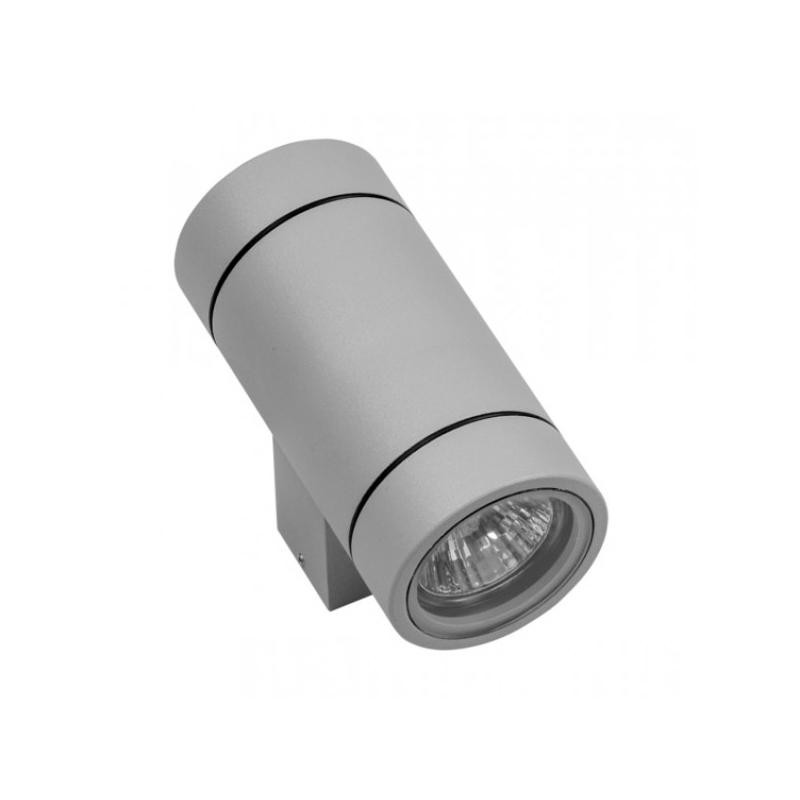 Фото Lightstar 351609 Светильник PARO 2xGU10 СЕРЫЙ (в комплекте), шт. Купить с доставкой