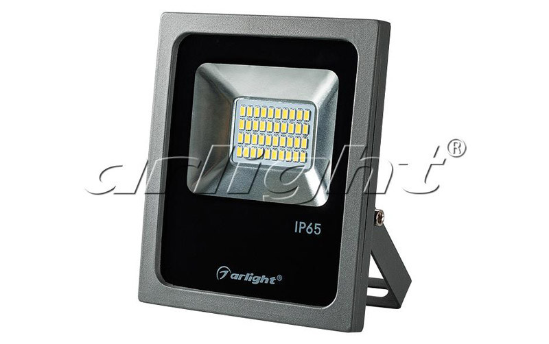 Фото Arlight Светодиодный прожектор AR-FLG-FLAT-20W-220V Day. Купить с доставкой