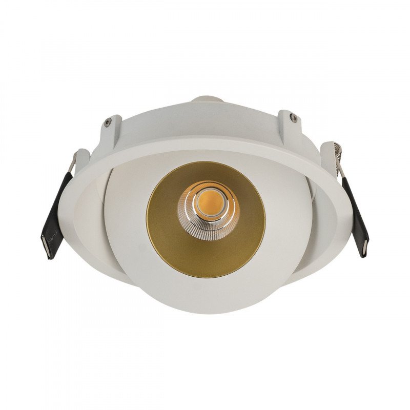 Встраиваемый светильник LeDron KRIS IN White/Gold влагозащищенный светильник ledron fast top sq mini wh gl