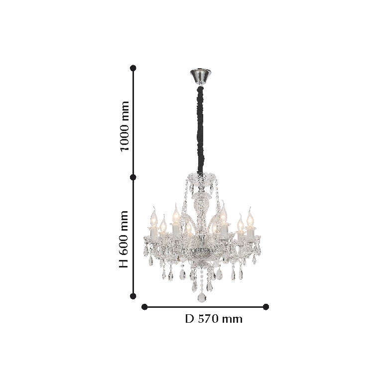 Подвесная люстра Favourite 2022-8P