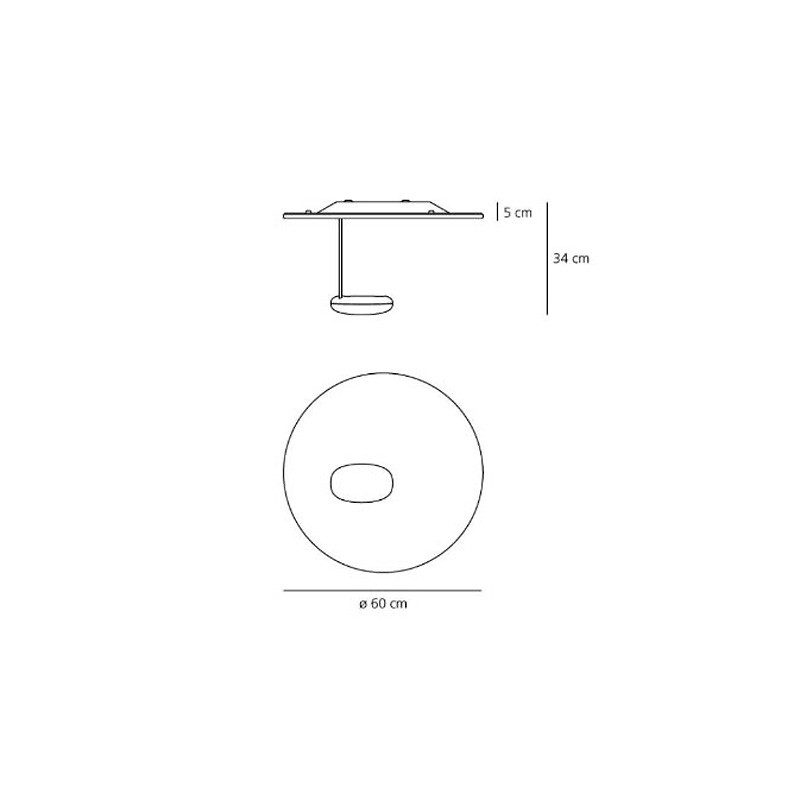 Накладной светильник Artemide 1472010A