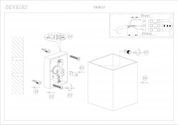 Бра Denkirs DK8023-WH