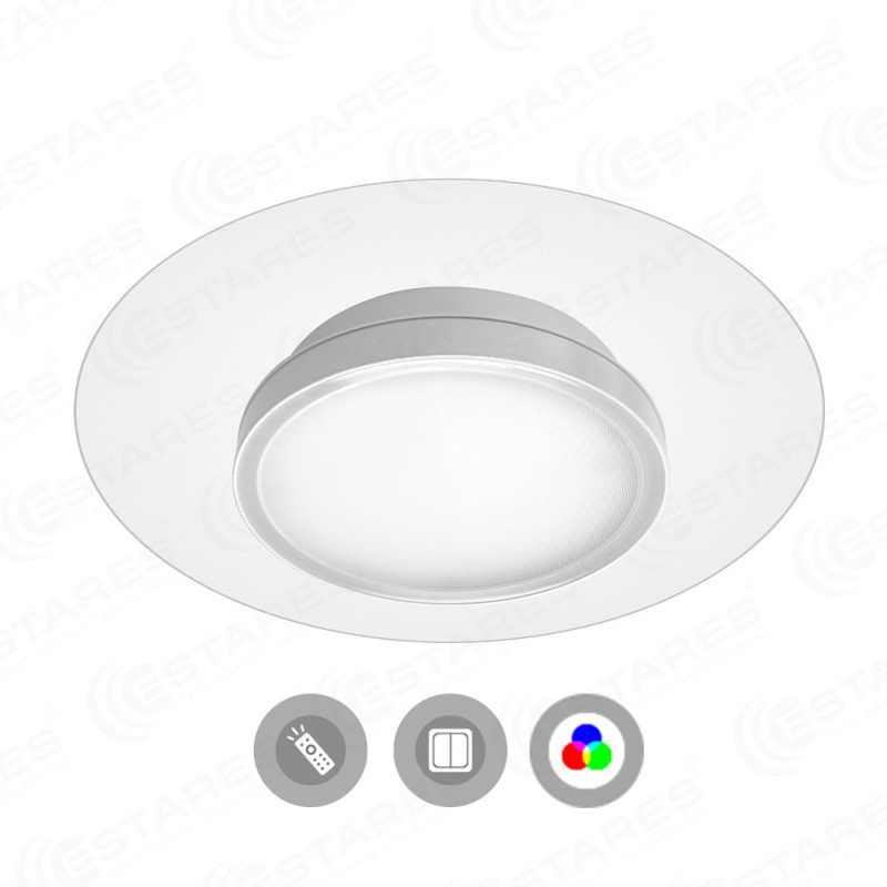 Накладной светильник ESTARES N.L.O. 40W RGB R-450-WHITE