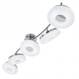 Накладной светильник IDLamp 107/5PF-LEDWhitechrome