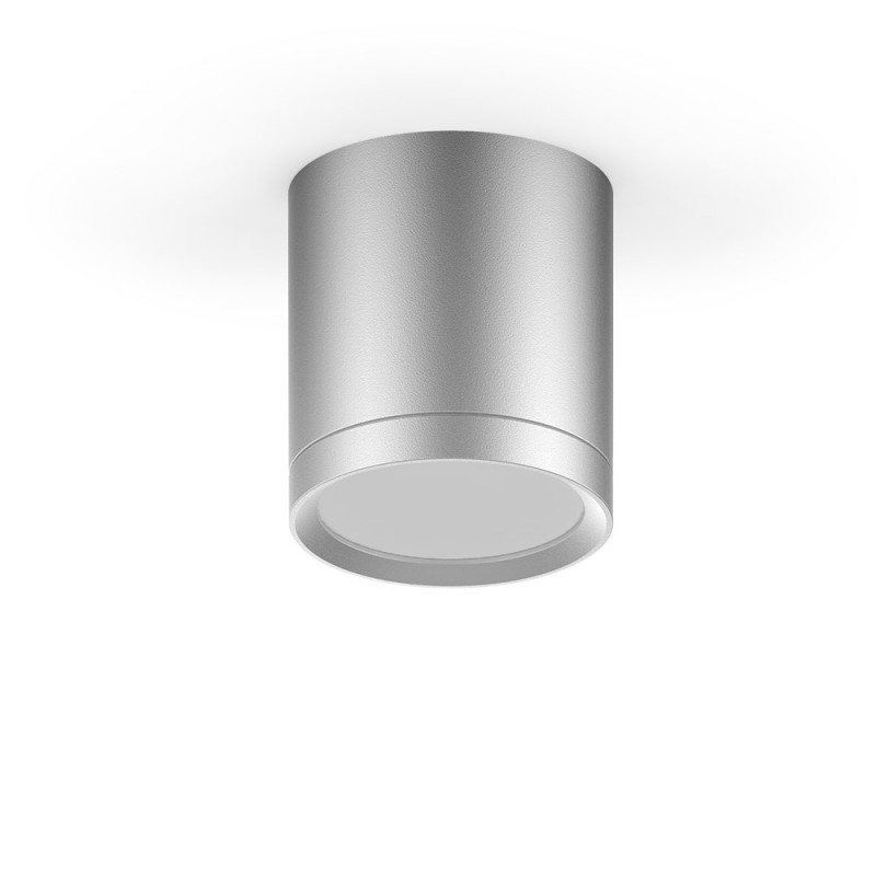 Фото Gauss LED светильник накладной с рассеивателем HD019 6W (хром сатин) 4100K 68х75мм 1/30. Купить с доставкой
