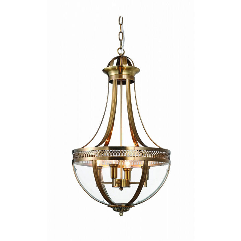 Подвесная люстра DeLight Collection KM0287P-6 antique brass люстра delight collection impero km0766p 4 brass
