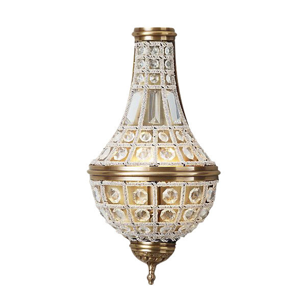 Бра DeLight Collection KR0107W-2 antique brass