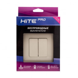 Выключатель HiTE PRO HP-LE-2-white