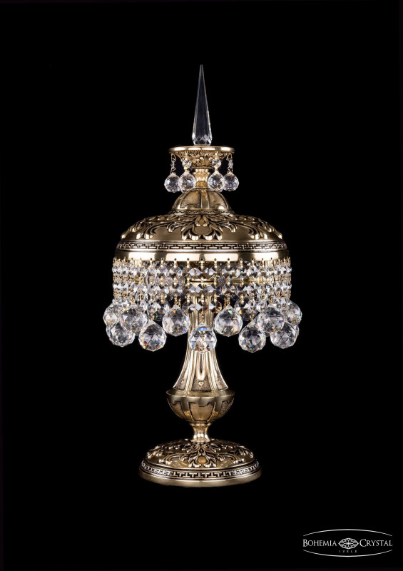 Настольная лампа Bohemia Ivele Crystal 7002/20-47/GB