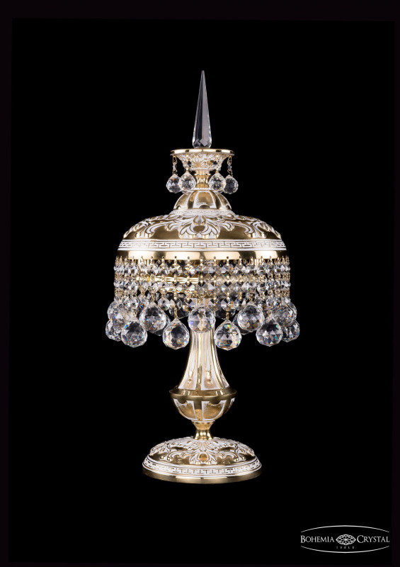 Настольная лампа Bohemia Ivele Crystal 7002/20-47/GW