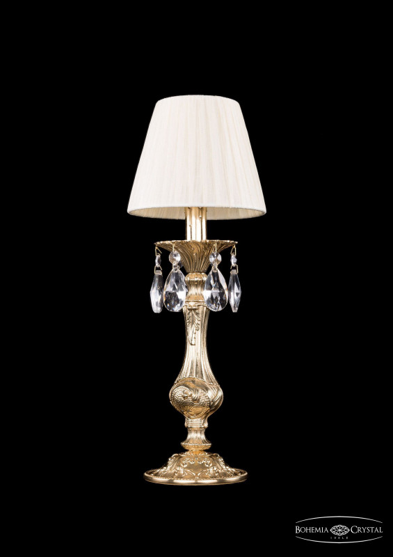 Настольная лампа Bohemia Ivele Crystal 7003/1-33/G/SH33-160