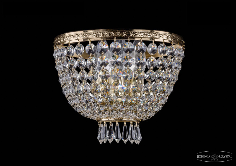 Бра Bohemia Ivele Crystal 1927/3W/G