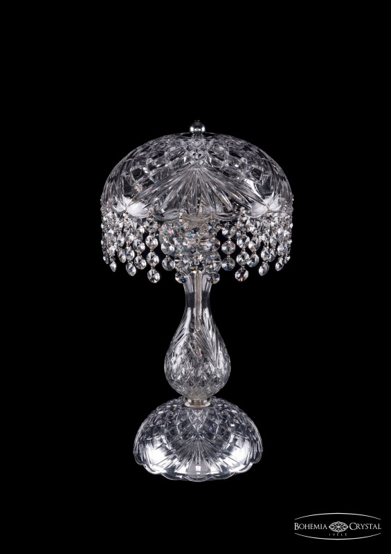 Настольная лампа Bohemia Ivele Crystal 5011/22-42/Ni/R