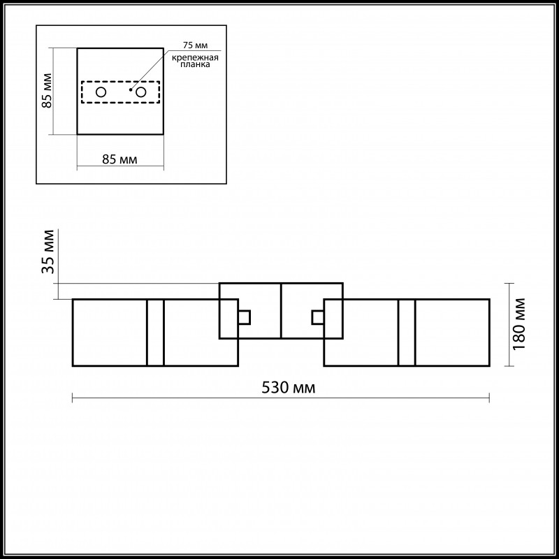 Накладная люстра Odeon Light 2048/8C