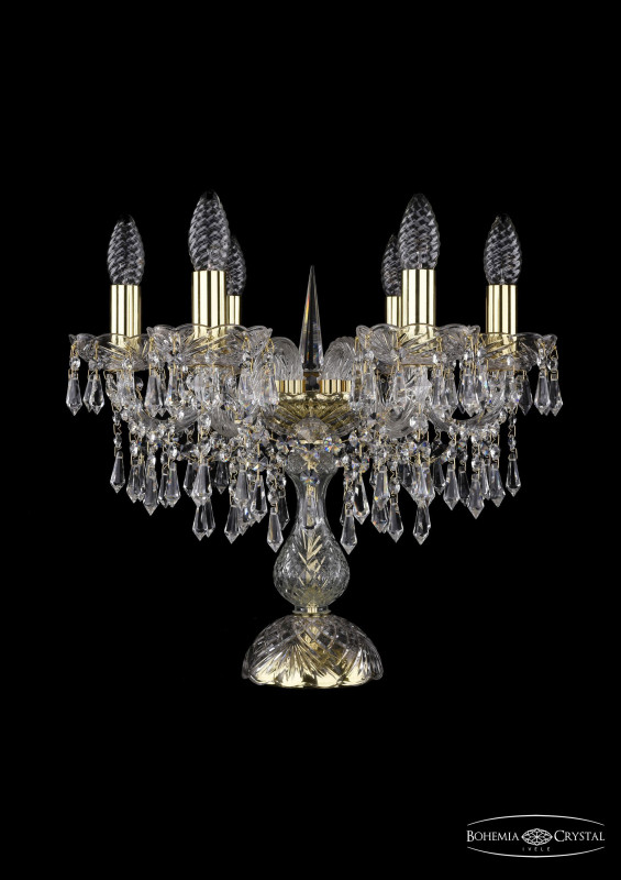 Настольная лампа Bohemia Ivele Crystal 1403L/6/141-39/G