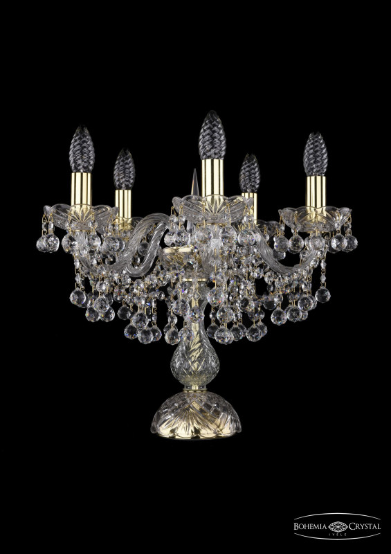 Настольная лампа Bohemia Ivele Crystal 1409L/5/141-39/G