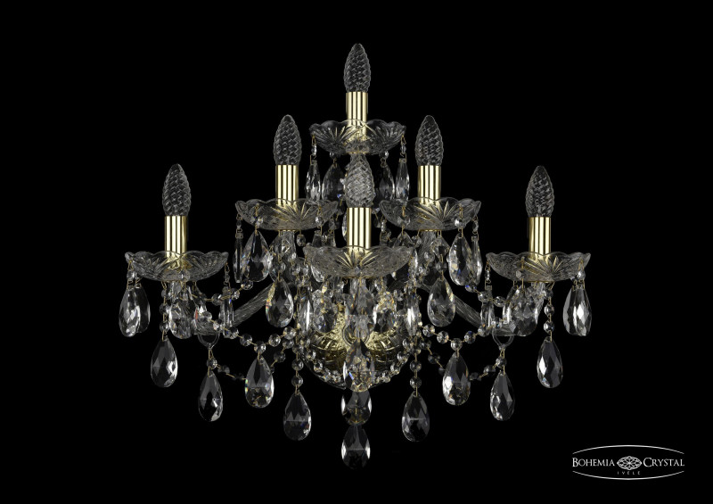 Бра Bohemia Ivele Crystal 1415B/3+2+1/220/XL/G