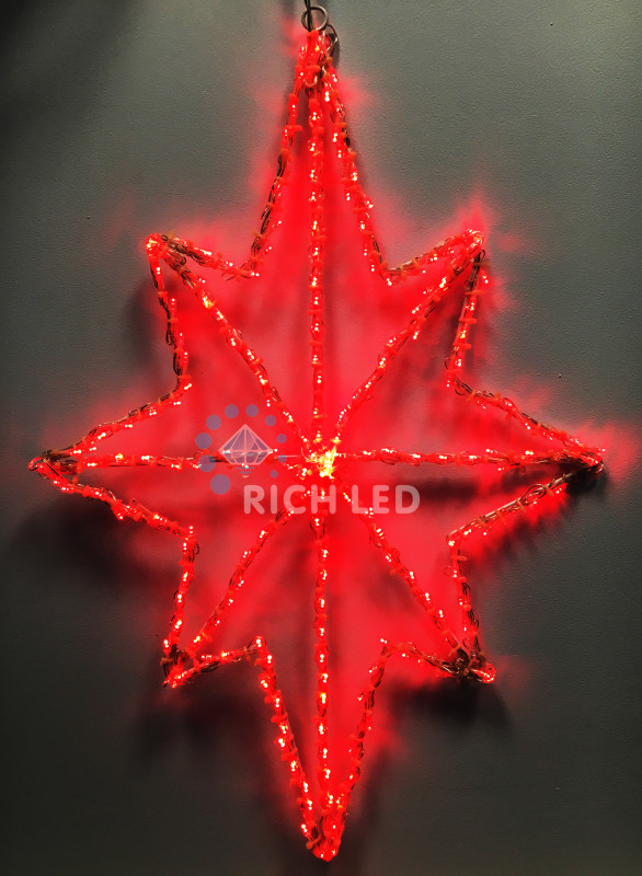 Светодиодная фигура Rich LED RL-ST60-R светодиодная фигура на подставке