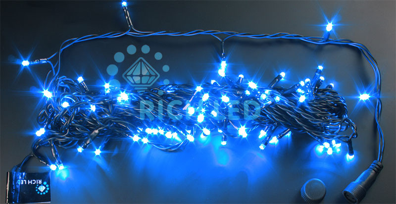 Светодиодная нить Rich LED RL-S10C-24V-B/B светодиодная нить rich led rl s10c 24v cw b