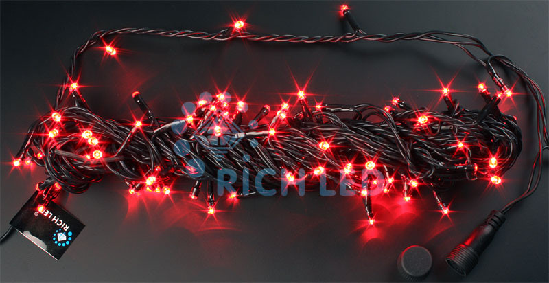 Светодиодная нить Rich LED RL-S10C-24V-B/R светодиодная нить rich led rl s10c 24v cw b