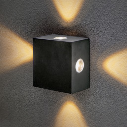 Светильник настенный Elektrostandard 1601 TECHNO LED Kvatra черный