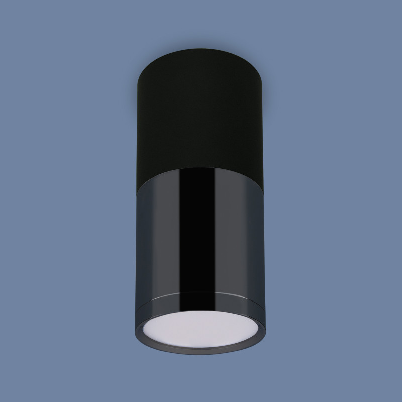 Накладной светильник Elektrostandard DLR028 6W 4200K черный матовый/черный хром