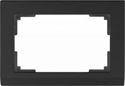 Рамка Werkel WL04-Frame-01-DBL-black (черный)