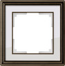 Рамка Werkel WL17-Frame-01 (бронза/белый) WL17-Frame-01 (бронза/белый) WL17-Frame-01 (бронза/белый) - фото 1