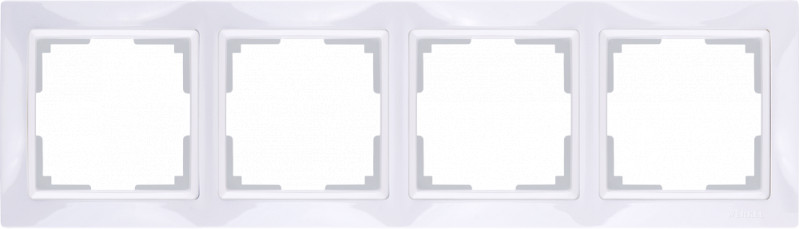Рамка Werkel WL03-Frame-04 (белый, basic)