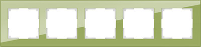 Рамка Werkel WL01-Frame-05 (фисташковый) рамка werkel wl01 frame 02 рамка на 2 поста натуральное стек