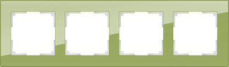 Рамка Werkel WL01-Frame-04 (фисташковый) рамка werkel wl01 frame 02 рамка на 2 поста натуральное стек