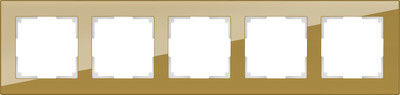 Рамка Werkel WL01-Frame-05 (бронзовый) WL01-Frame-05 (бронзовый) WL01-Frame-05 (бронзовый) - фото 1