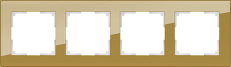 Рамка Werkel WL01-Frame-04 (бронзовый) WL01-Frame-04 (бронзовый) WL01-Frame-04 (бронзовый) - фото 1