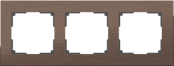 Рамка Werkel WL11-Frame-03 (коричневый алюминий)