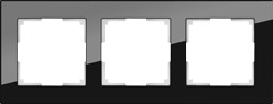 Рамка Werkel WL01-Frame-03 (черный) рамка werkel wl01 frame 02 рамка на 2 поста натуральное стек