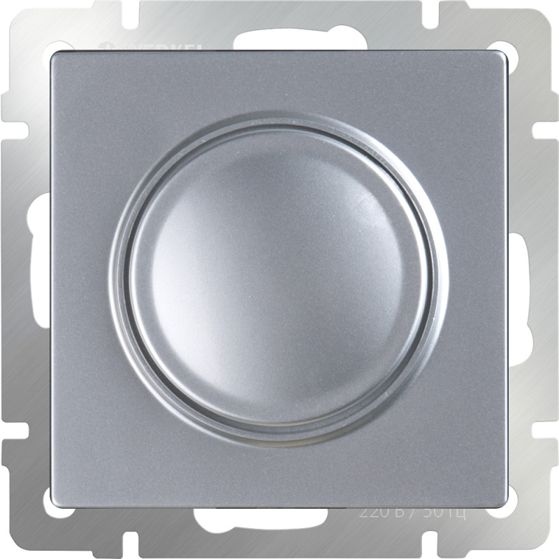 Диммеры Werkel WL06-DM600 (серебряный) терка для цедры металлическая доляна 11×7 5×1 2 см серебряный
