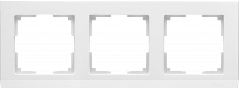 Рамка Werkel WL04-Frame-03-white (белый)