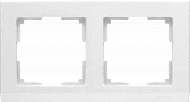 Рамка Werkel WL04-Frame-02-white (белый)