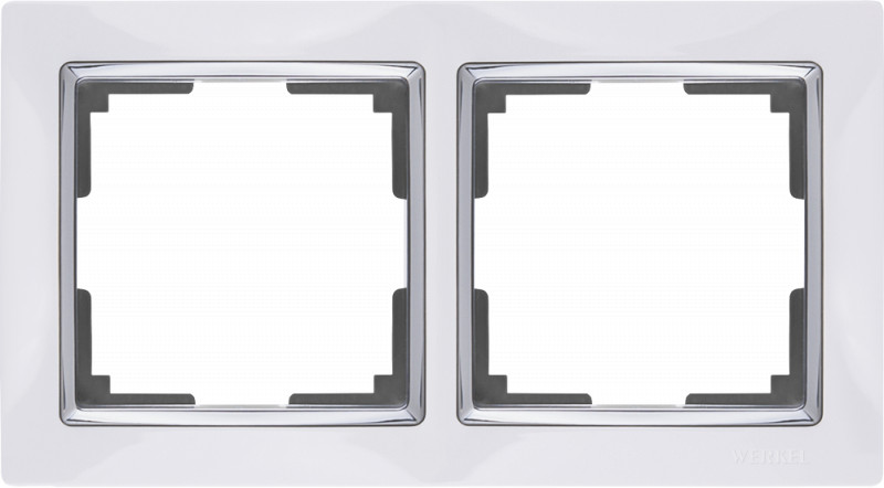 Рамка Werkel WL03-Frame-02-white (белый)